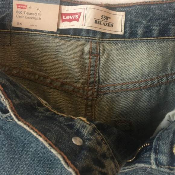 Levi's 550 Relaxed Fit Jeans 25x25 - Picture 7 of 8